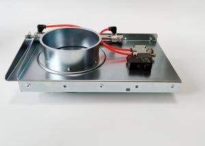 Quality Pneumatic Sliding Airflow Damper Dust Collection Blast Gate 100mm SS304 wholesale