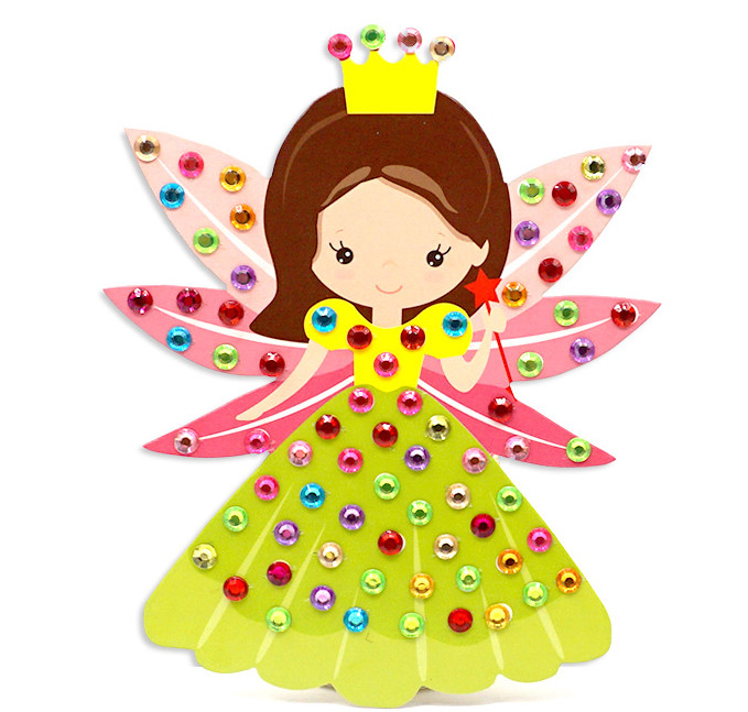 3D Acrylic Self Adhesive Diamond gem drill stickers Rhinestone Sheet for kids diy and Decal Mobile Scrapbooking OEM