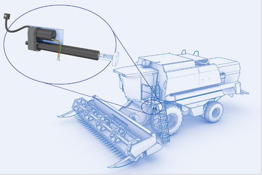 12vdc heavy duty linear actuator with pot, 300mm stroke linear actuator with powerful load
