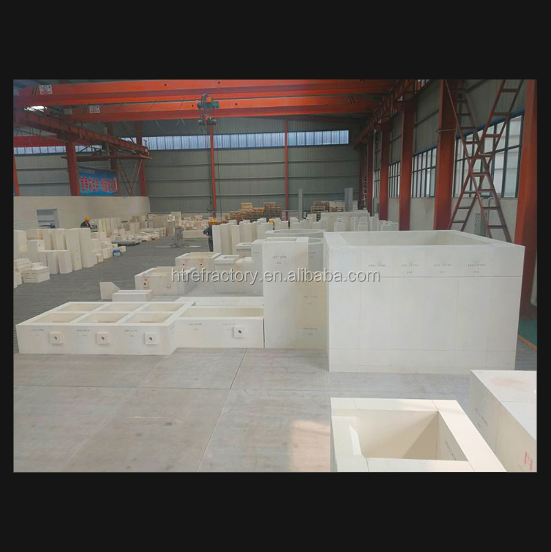 International Standard Fused Cast Alumina Zirconia Corundum Block for Glass Furnace