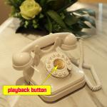 32GB Audio Phone Guest Book Voice Record 10hrs Recording Phone Wedding Guest