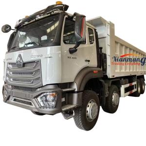 Quality HOWO NX 8X4 12 Wheelers Dump Truck With ABS And Manual Air Conditioner Chinese Truck wholesale