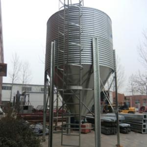Quality Conical Steel Grain Bin Hopper Bottoms Cleaning Ventilation Support wholesale