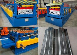Quality Aluminum Floor Deck Roll Forming Machine , Shutter Door Roll Forming Machine wholesale