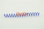 Blue Color PVC 2.79mm Plastic Spiral Binding Coils