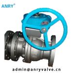 Industrial API Valves Class 150~1500 A105+ENP Ball Trunnion Mounted Valve
