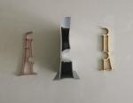 Decorative Curtain Hook Anodized Aluminium Profiles