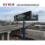 Waterpoorf P3mm Outdoor Advertising LED Display 16Bit Grayscale