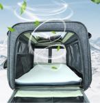 Oxford Fabric Outdoor Soft Pet Trolley Bag OEM ODM For Cats Dogs