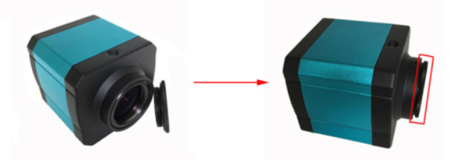 CS Mount Lens Cap Surveillance Lens Cover 25.2mm Thread C Mount Industrial Camera Anti-proof Dust