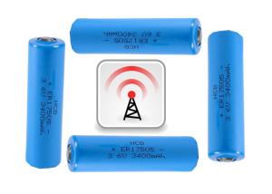 Quality GSM 3.6V High Voltage 3400mAh Li-SOCl2 Battery ER17505 Lithium Primary Thionyl Chloride Cell Marine wholesale