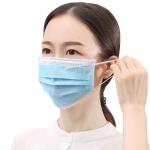 Perfect Disposable Dust Mouth Mask Non Woven 3 Layer Face Mask Antibacterial