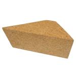 Non Slip Cork Yoga Squat Wedge Block Lightweight Fitness