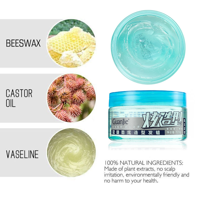 Adult Men's Hair Styling Private Label Beeswax Hair Pomade Stick with Strong Hold