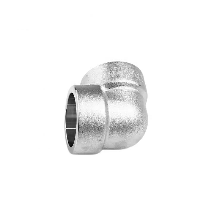 General DN25 SS316 Forged Stainless Steel 304 316L Socket Welding Elbow with General