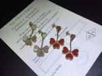 AAAAA Quality Van Cleef & Arpels Sweet Alhambra 18K Yellow Gold Earring