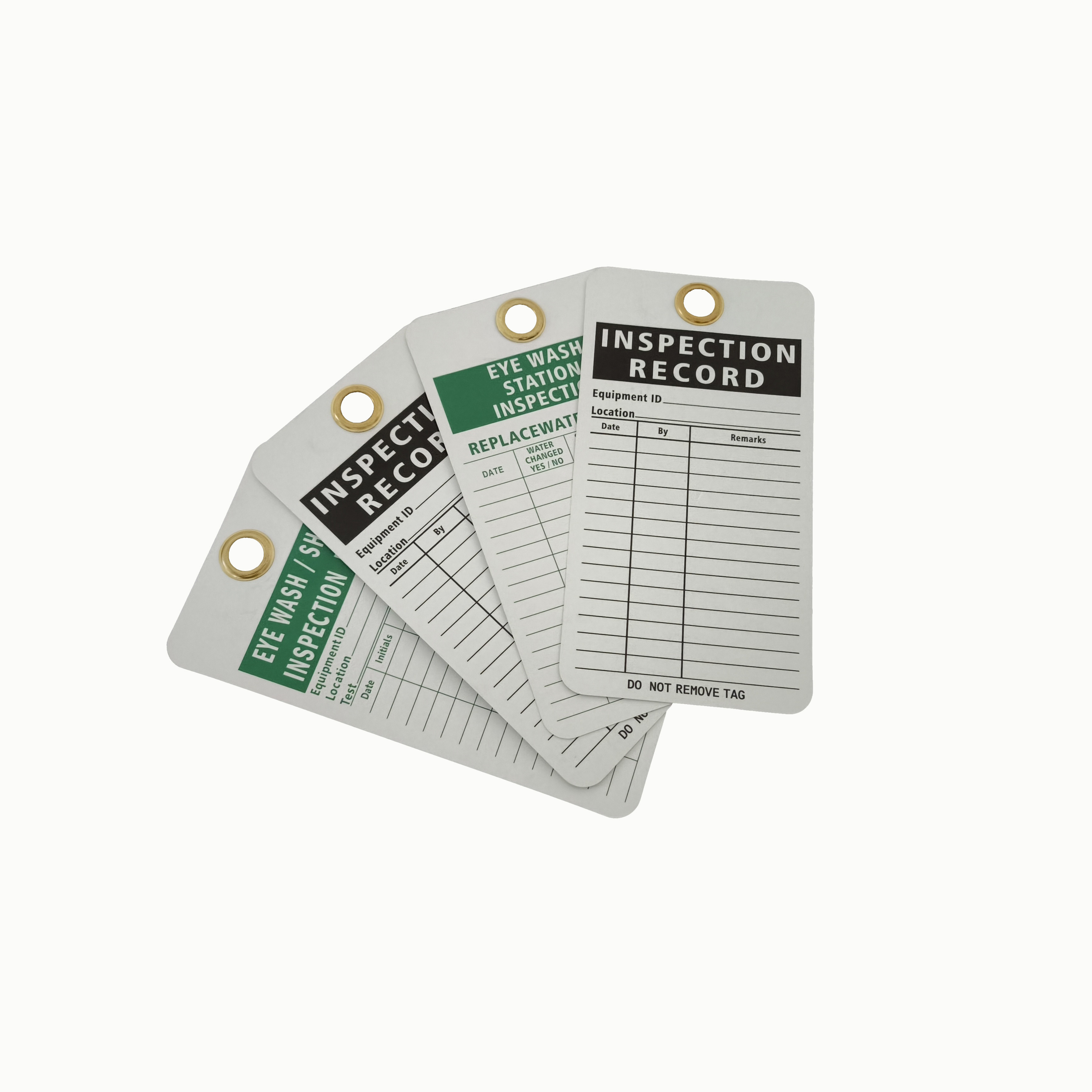 Plastic Safety Tag For Work Place with Customized Mounting Hole Size 3/8inch