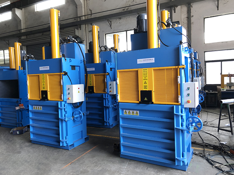 2021 China Waste Plastic Press PET Bottle Baler Machine Hydraulic Carton Baling Machine