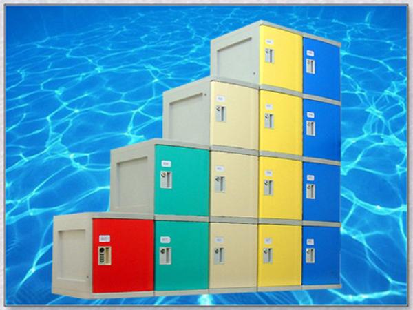 Keyless 8 Tier Home Storage Lockers Bule Door Small Lockers For Employees