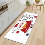 Christmas Long Strip Washable Kitchen Carpet For Sofa Area