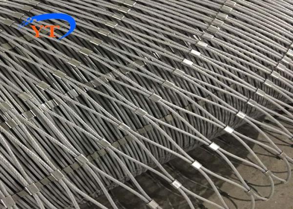 Staircase Infill Balustrade Safety Netting Exterior / Interior Decorative Cable