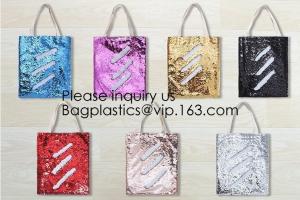 Quality Sequin Shoulder Bag Sequins Crossbody Bag Glitter Sparkling Small Tote Bags Girls Hit Color Handbags, bagease, bagplasti wholesale