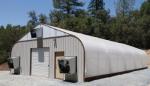 Beautiful Auto Dep Greenhouse , Galvanized Steel Greenhouse CE Certified