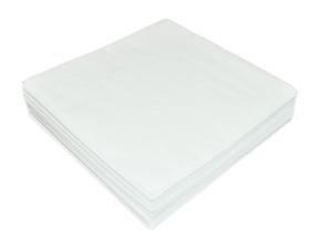 Quality Everyday 17gsm White Linen Dinner Napkins , SGS 2ply Easter Dinner Napkins wholesale