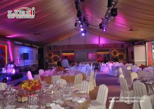 Quality White Outdoor Event Tents for Wedding Receptions , Wedding Marquee wholesale