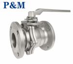 4'' 150LB CF8M stainless steel ball valve