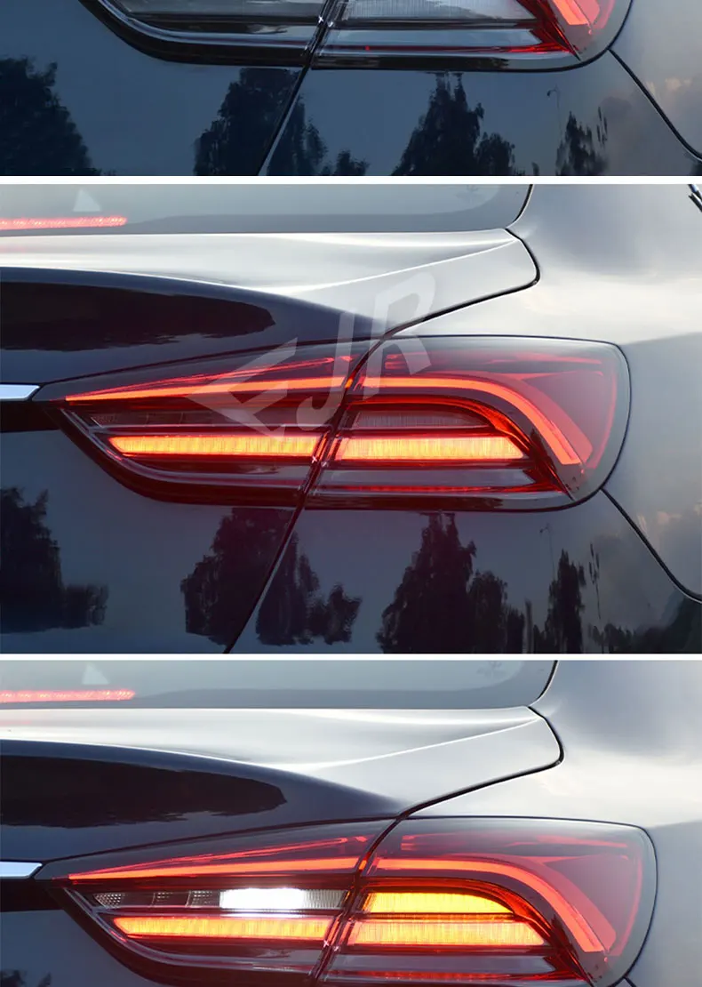 For Maserati Quattroporte 14-20 Led Taillight Upgrade New Trofeo Version Plug And Play Rear Tail Light Turn Brake Drl