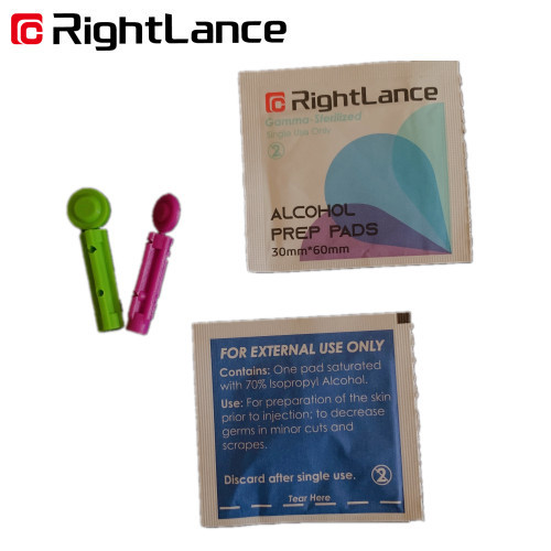 1KG 5ml 6CM Cleaning Alcohol Prep Pads 70 Isopropyl Alcohol