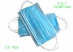 Odorless 4 Ply Anti Dust Disposable Face Mask Mouth Cover Single Use