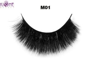 Quality Natural Looking Horse Hair Lashes Light Long Thick Synthetic False Lashes wholesale