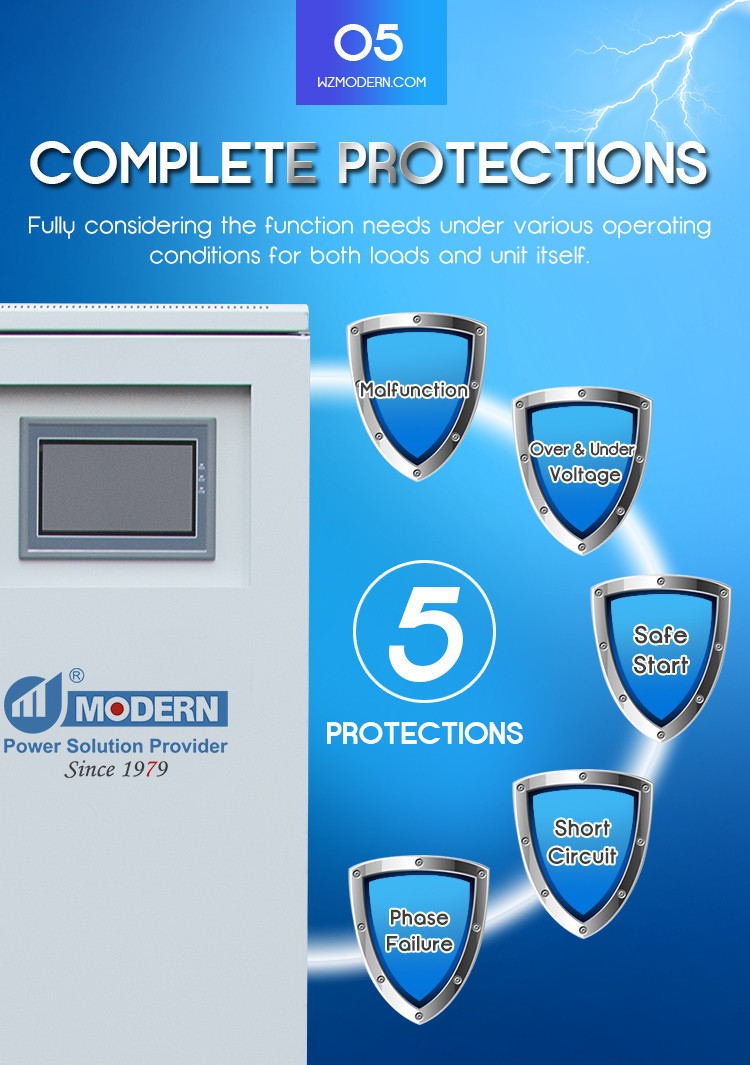Single Phase And Three Phase 10-5000kva AC Automatic Voltage Stabilizer