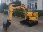 Multi accessories rubber track farm use 1ton mini excavator for Canada