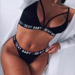 Breathable Bikini See Through Lingerie S-3XL Three Point Lingerie