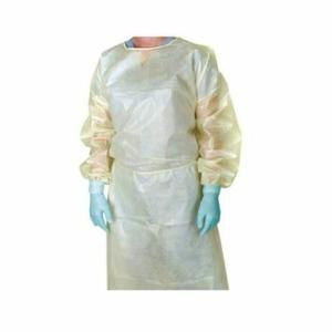 Quality Poly Coated Disposable Surgery Gowns , Disposable Operating Gowns OEM Available wholesale