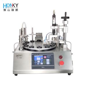 Quality Antigen Bottle Ceramic Pump Filling Capping Machine For Bio Reagent Liquid wholesale