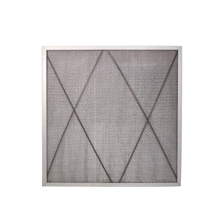 Washable 0.3um Air Purifier Pre Filter Metal Wire G3 G4 Panel Filter