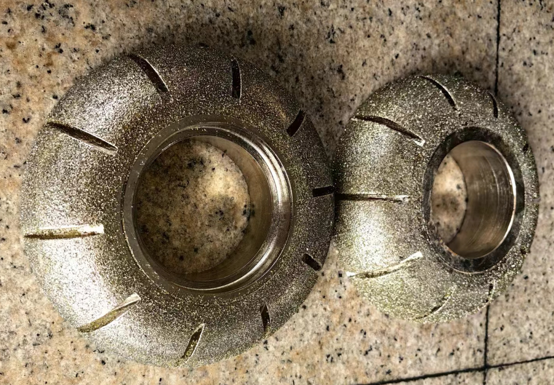 Electroplated Diamond Profiling Wheels Marble Grinding Wheel For Stone Edge Shaping