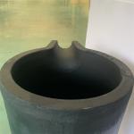 Smooth Finish Round Aluminum Alloy Melting Crucible Temperature Resistance
