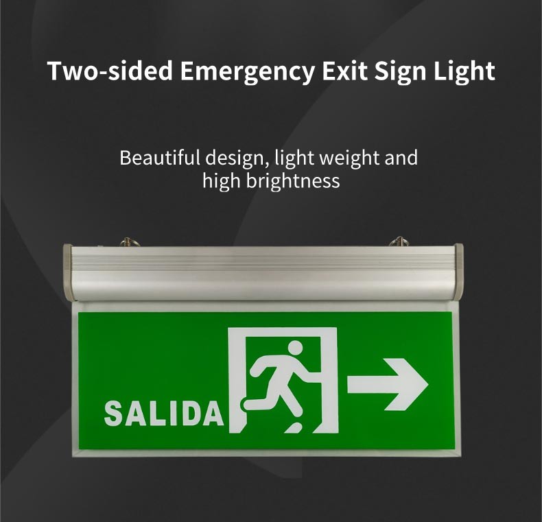 3W LED Emergency Exit Sign