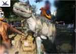 Silicon Dioxide Sit And Ride Dinosaur , Childrens Sit On Dinosaur Head Moving