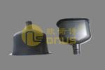 Resist corrosion black laboratory cup sinks in fume hood for epoxy resin