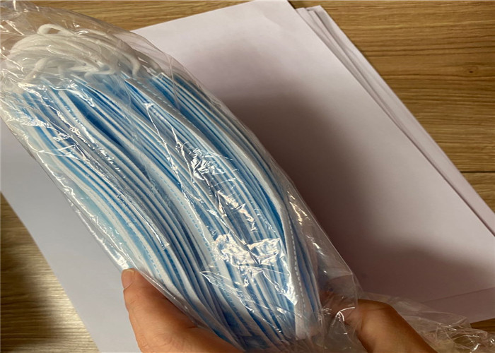 Thin Non Woven 3 Layers Medical Mask High Filtration Efficiency For Medical Used