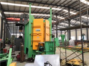 Quality 800×1200mm Hanger Type Shot Blasting Machine For Rust Removal wholesale