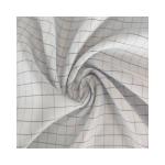 Esd Fabric Plaid Polyester Cleanroom Anti-static Cloth For Safety Workwear and