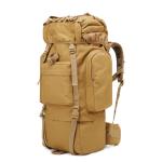 Big 65L Molle Hiking Internal Frame Backpacks with Rain Cover for Outdoor