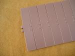 LF820-K325 straight running conveyor chains plastic slat top chains flat top